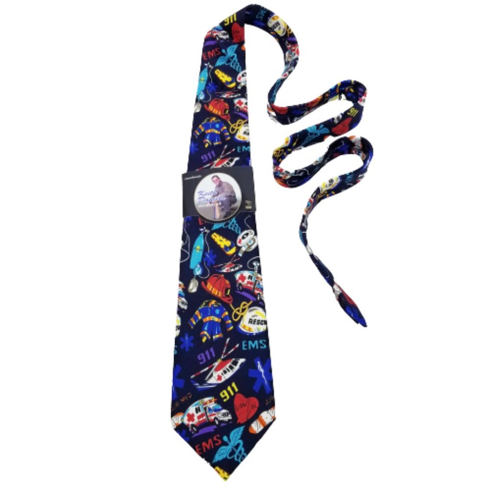 Vintage Keith Daniels "Rescue 911" Necktie - NWT